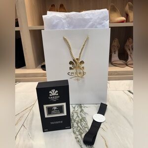 Creed Empty all original perfume box, shopping bag, tissue and box ribbon.